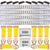 E Track Tie Down Rail Kit | Yellow
