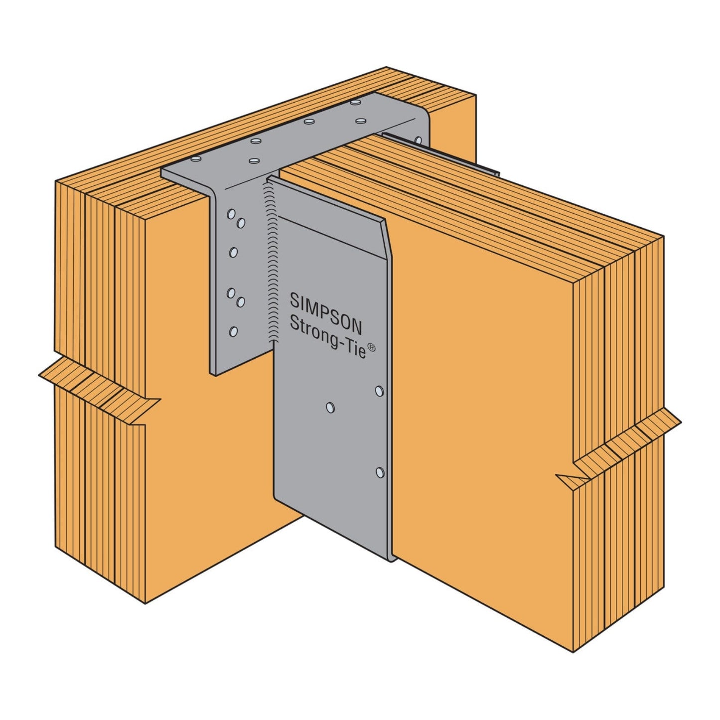Simpson HGLT Heavy Glulam Top-Flange Hanger