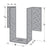 Simpson HHGU Extra Heavy Girder Face-Mount Hanger