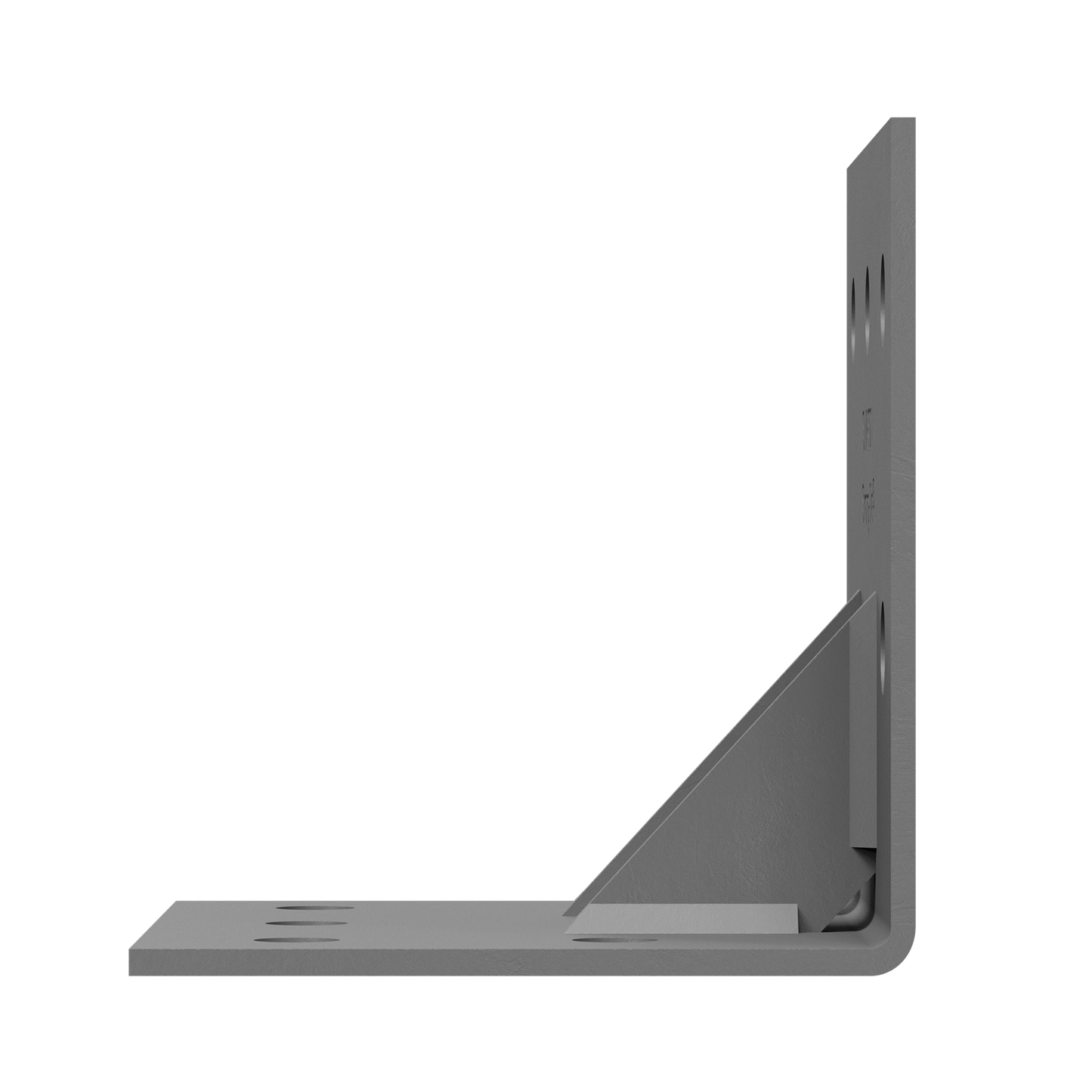 Simpson HL79G Heavy L-Shaped Angle - Gray Paint, Made to Order Non-Returnable