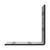 Simpson Strong-Tie HL79PC L shaped reinforcing framing angle bracket black powder coat