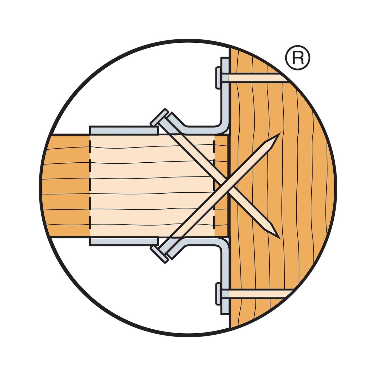 Simpson HUS210-2TF Double 2x10 Top Flange Face Mount Hanger - G90 Galvanized