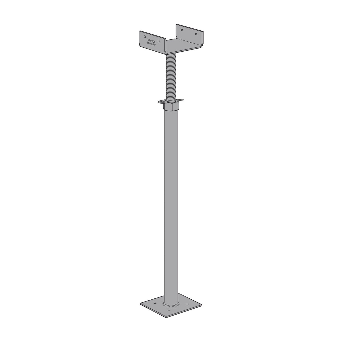 Simpson J1621 16-21" Jack Pier