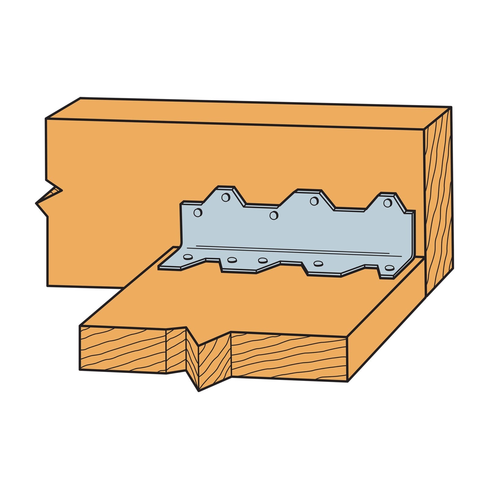 Simpson L90 9" Reinforcing Angle