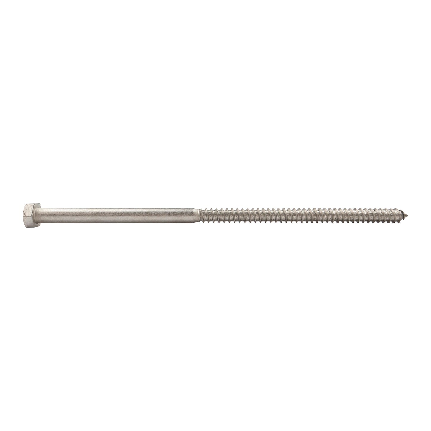 1/2"-6 x 12" Conquest Hex Head Lag Bolt for Wood - 304 Stainless Steel
