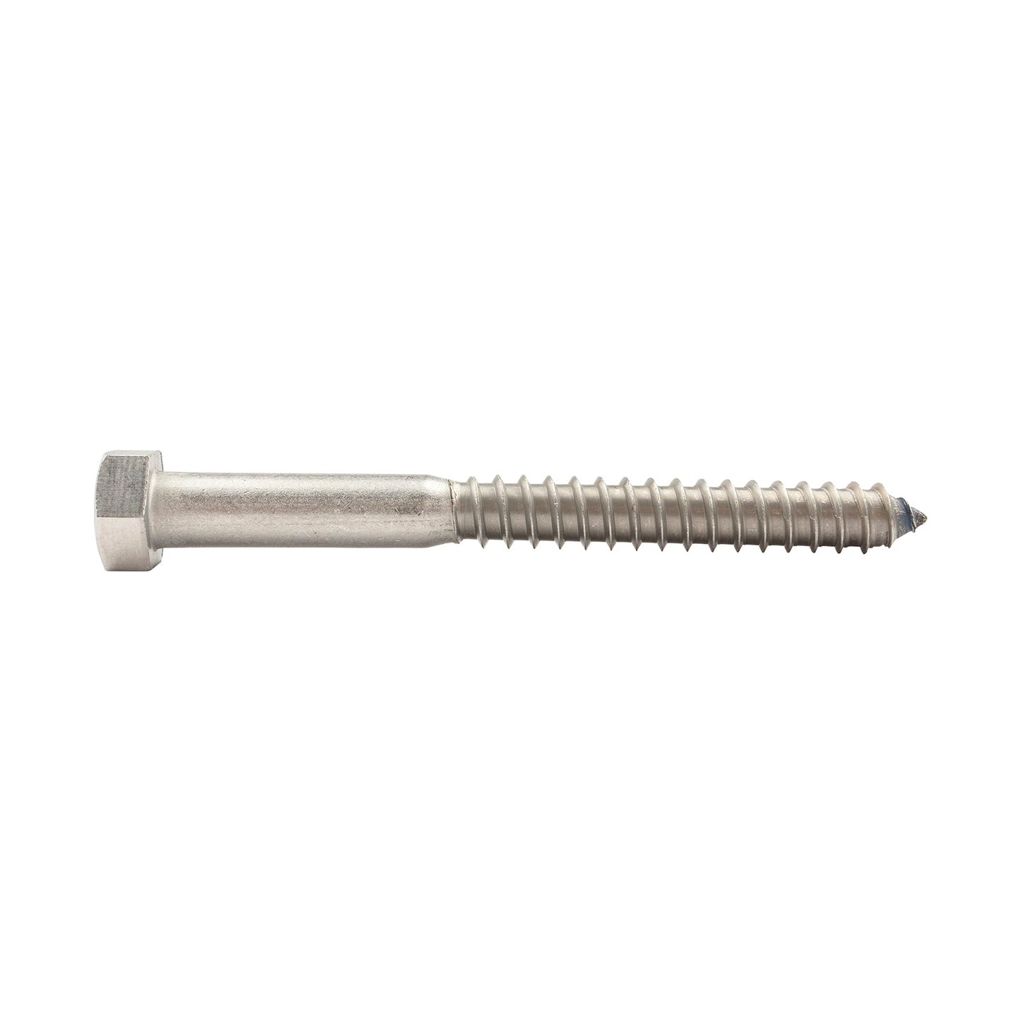 1/2"-6 x 5" Conquest Hex Head Lag Bolt for Wood - 304 Stainless Steel