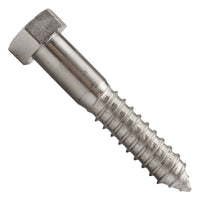 3/4"-4-1/2 x 4" Conquest Hex Head Lag Bolt for Wood - 304 Stainless Steel