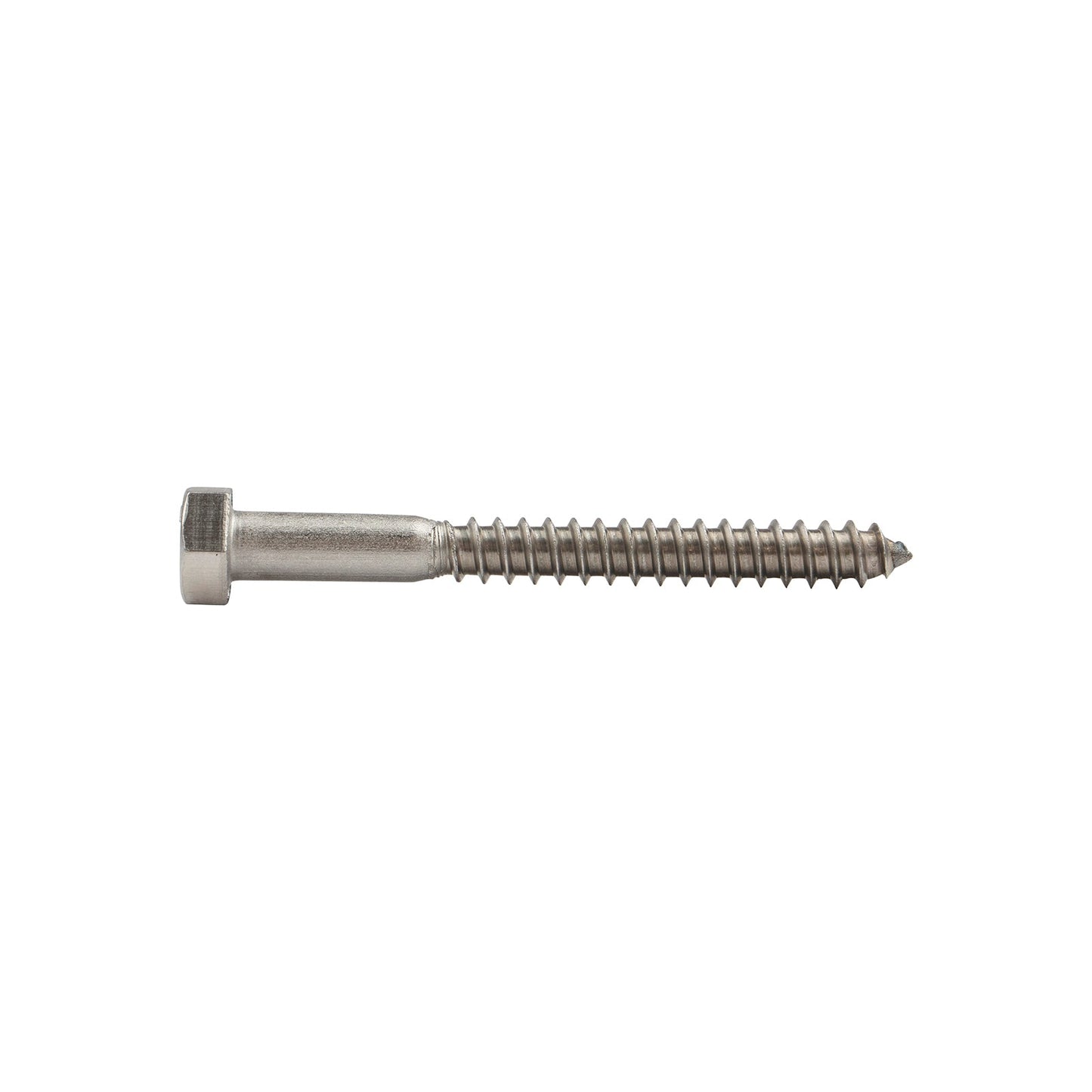 5/16"-9 x 3" Conquest Hex Head Lag Bolt for Wood - 304 Stainless Steel