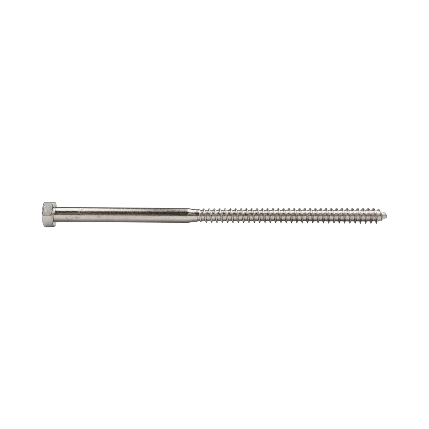 5/16"-9 x 7" Conquest Hex Head Lag Bolt for Wood - 304 Stainless Steel