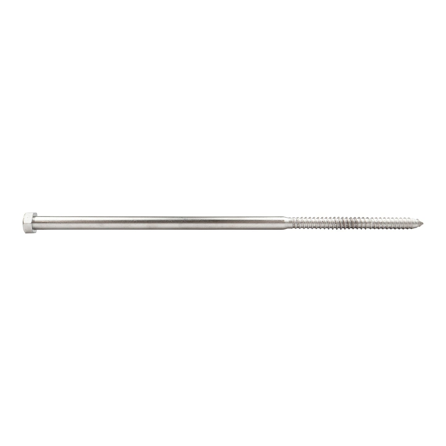 5/8"-5 x 20" Conquest Hex Head Lag Bolt for Wood - 304 Stainless Steel