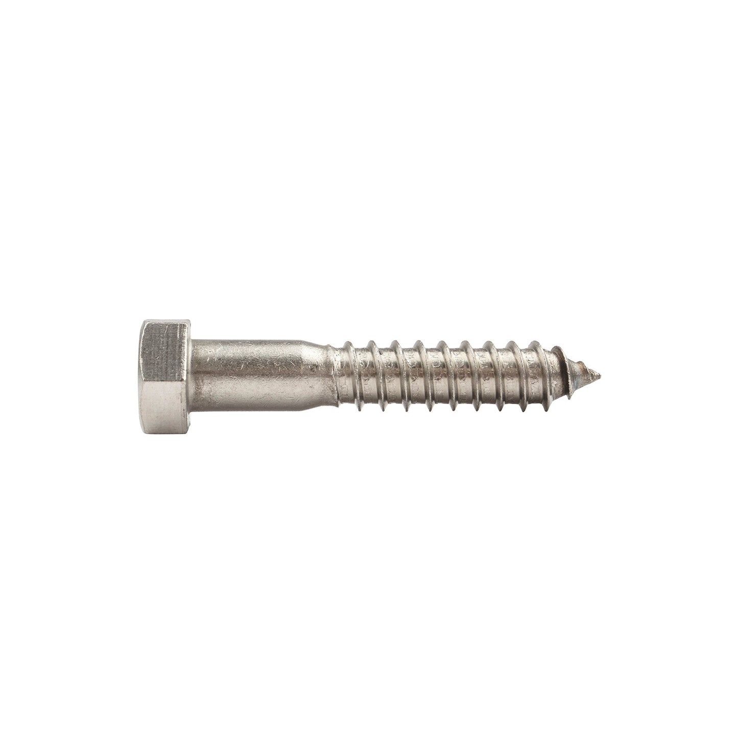 5/8"-5 x 3-1/2" Conquest Hex Head Lag Bolt for Wood - 304 Stainless Steel