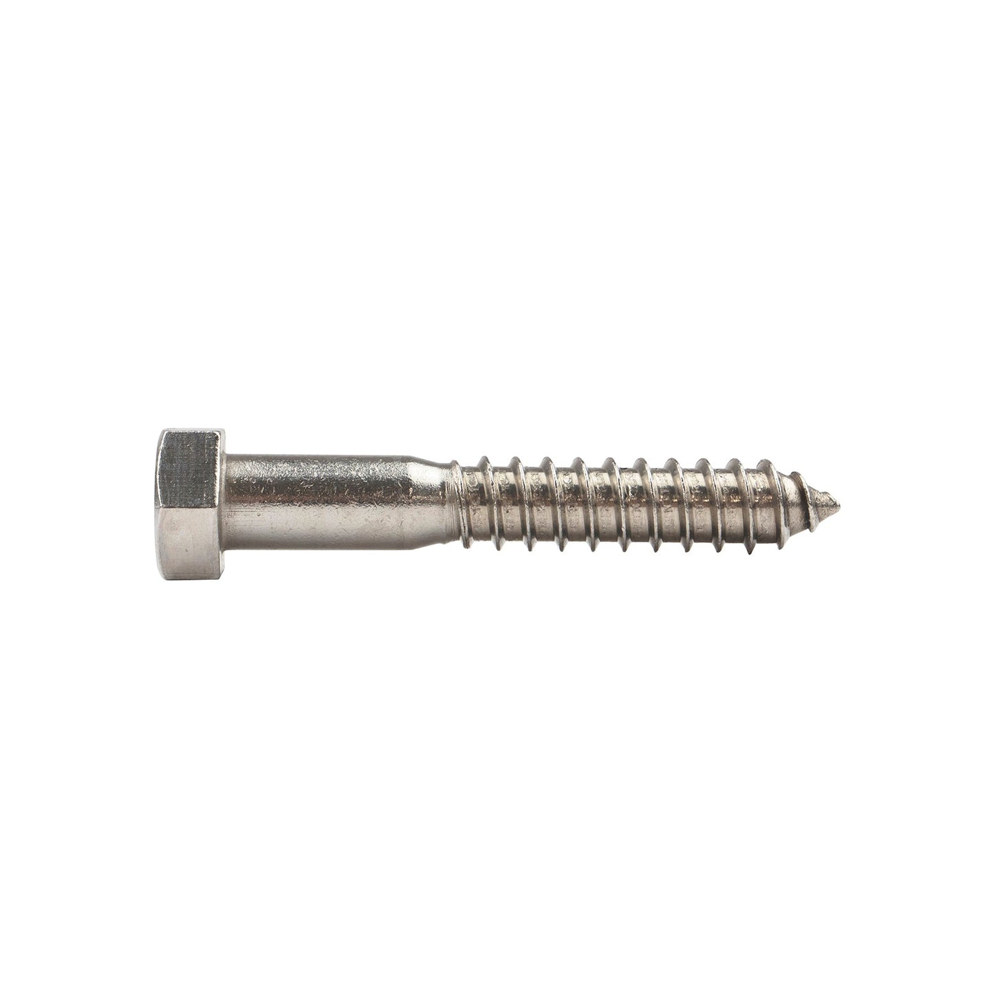 5/8"-5 x 4" Conquest Hex Head Lag Bolt for Wood - 304 Stainless Steel