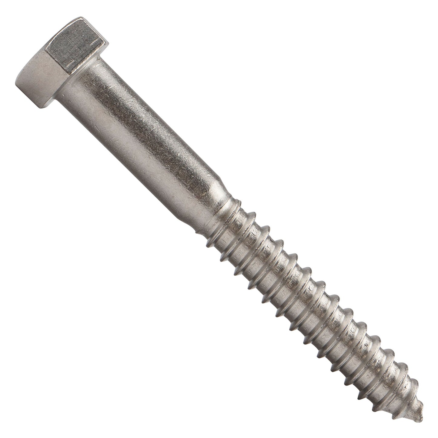 5/8"-5 x 5" Conquest Hex Head Lag Bolt for Wood - 304 Stainless Steel