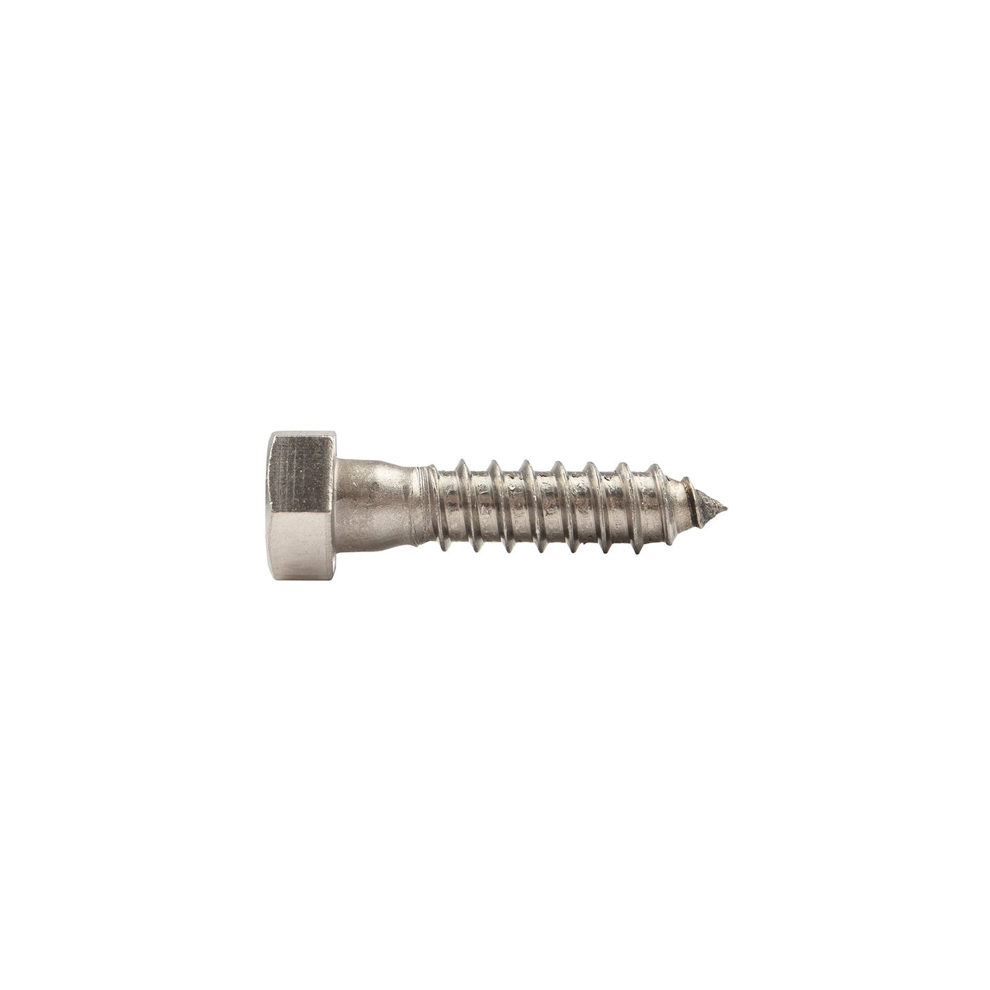 1/2"-6 x 2" Conquest Hex Head Lag Bolt for Wood - 316 Stainless Steel