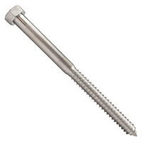 3/4"-4-1/2 x 10" Conquest Hex Head Lag Bolt for Wood - 316 Stainless Steel