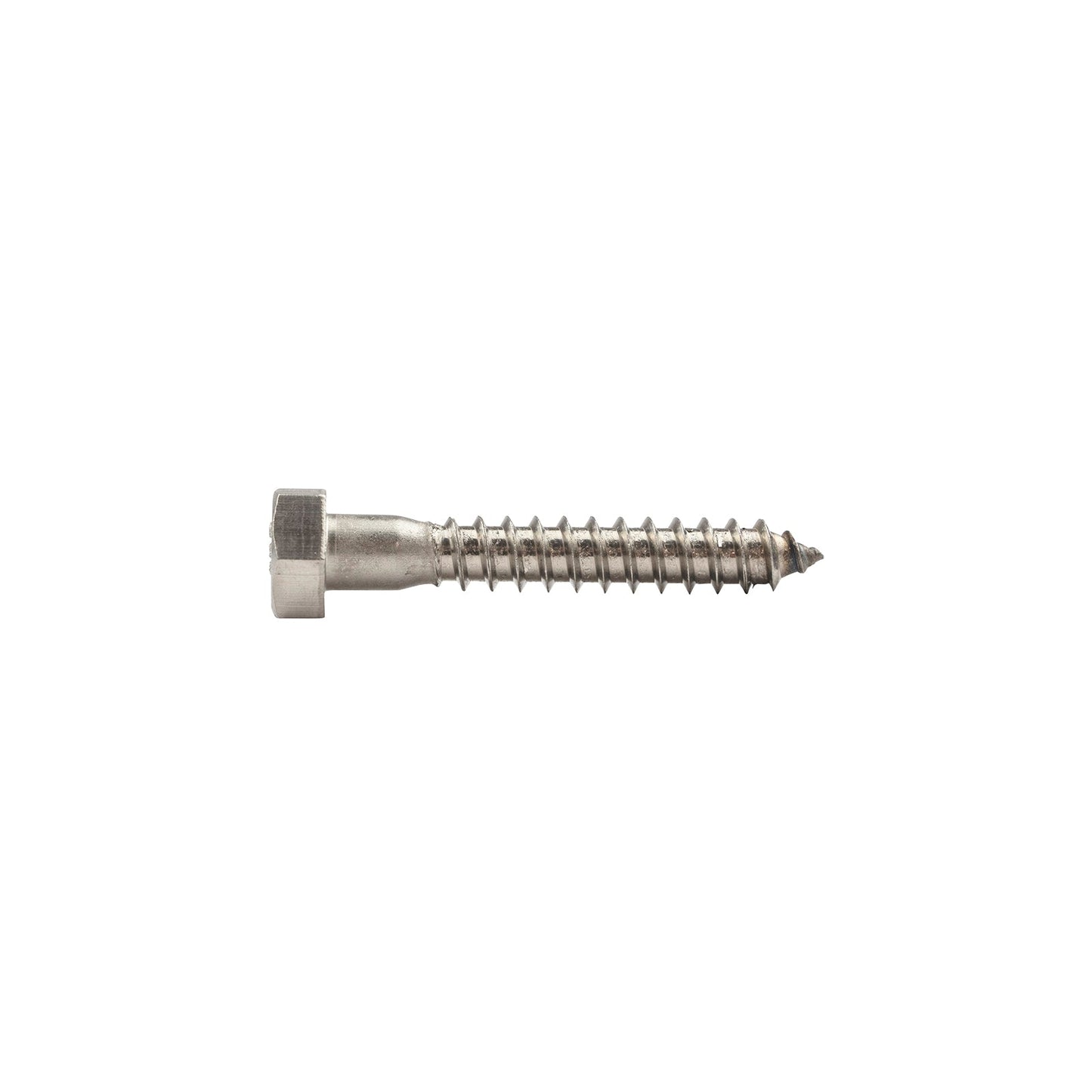 5/16"-9 x 2" Conquest Hex Head Lag Bolt for Wood - 316 Stainless Steel
