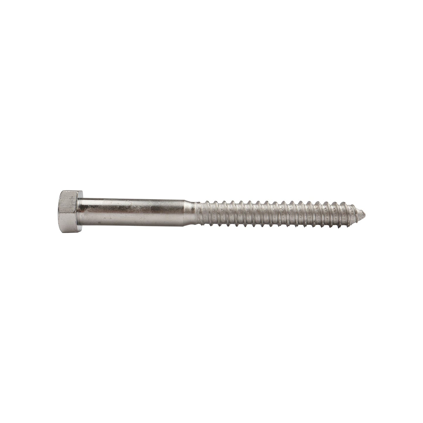 5/8"-5 x 6" Conquest Hex Head Lag Bolt for Wood - 316 Stainless Steel
