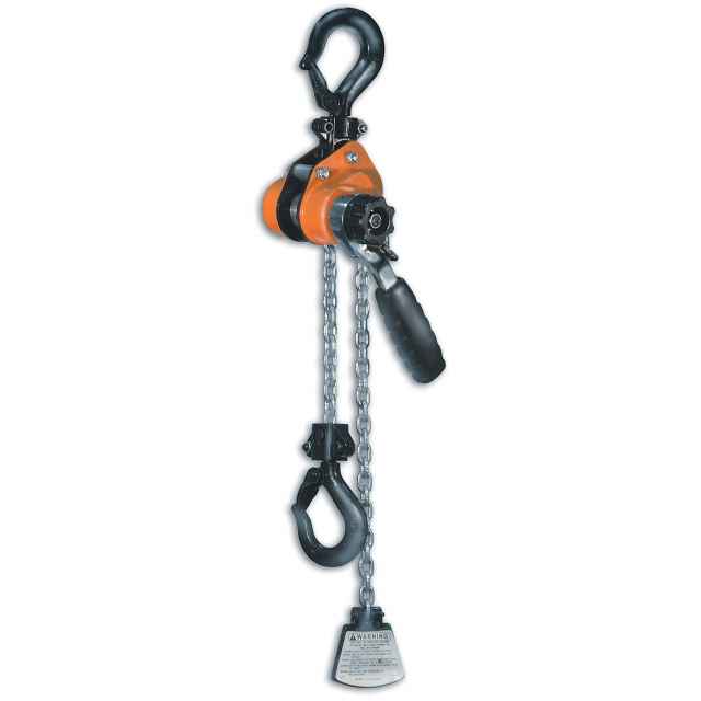 CM Mini Series 603 Lever Chain Hoist - 1/2 ton x 5 feet