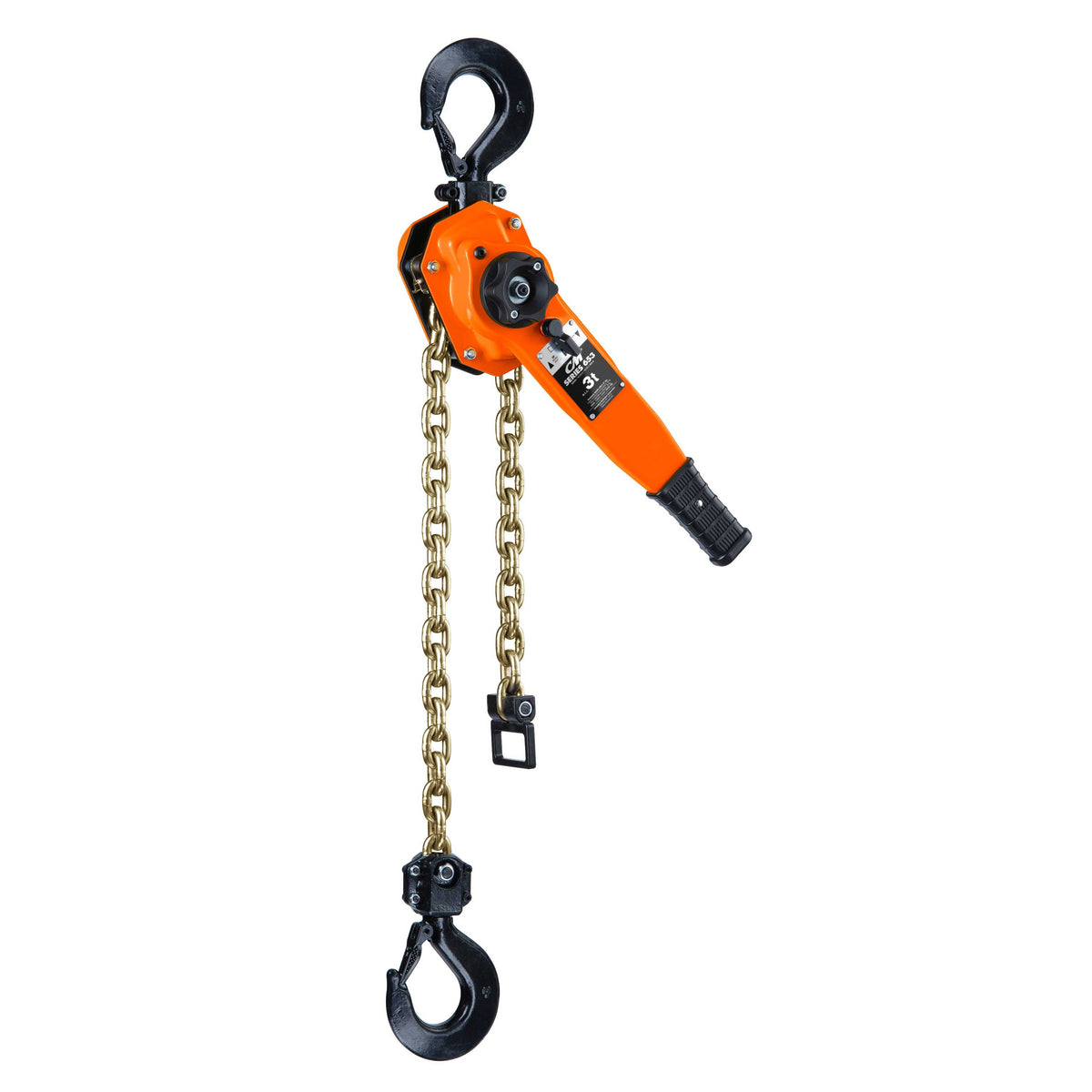 CM Series 653A Lever Chain Hoist - 3 ton x 10 feet