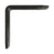 Simpson Strong-Tie ML23PC 12 Gauge 2x3 Medium L Angle - Black Powder Coat, ZMAX
