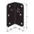 Simpson Strong-Tie ML24PC 12 Gauge 2x4 Medium L Angle - Black Powder Coat, ZMAX Specification