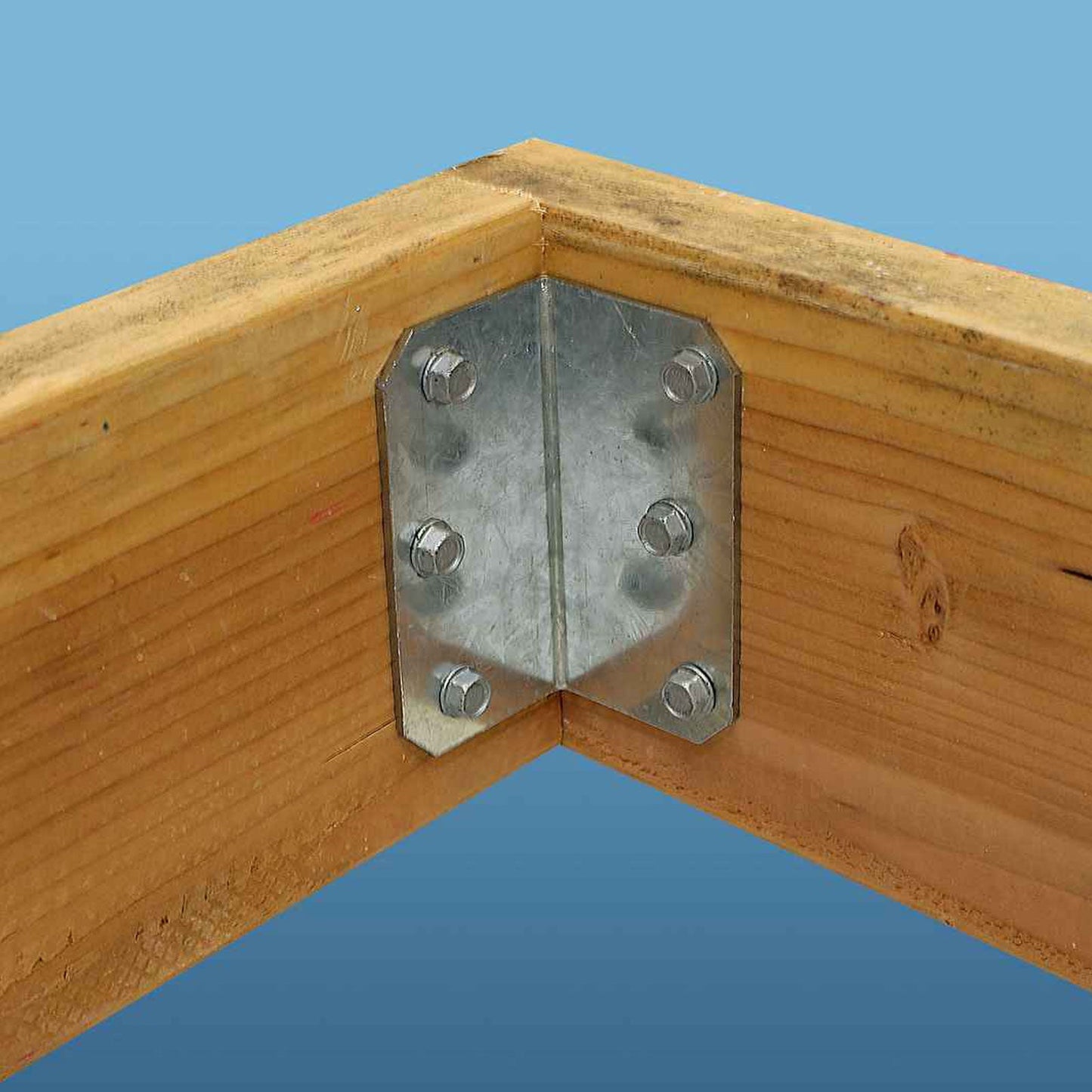 Simpson ML24SS 2" x 4" Medium L Angle Installation