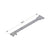 Simpson Strong-Tie MTLD Mass Timber Lifting Anchor Gauge dimensions