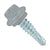 #14 X 78 inch Maxx Steelbinder Metal Roofing Stitch Screw Light Gray Pkg 250
