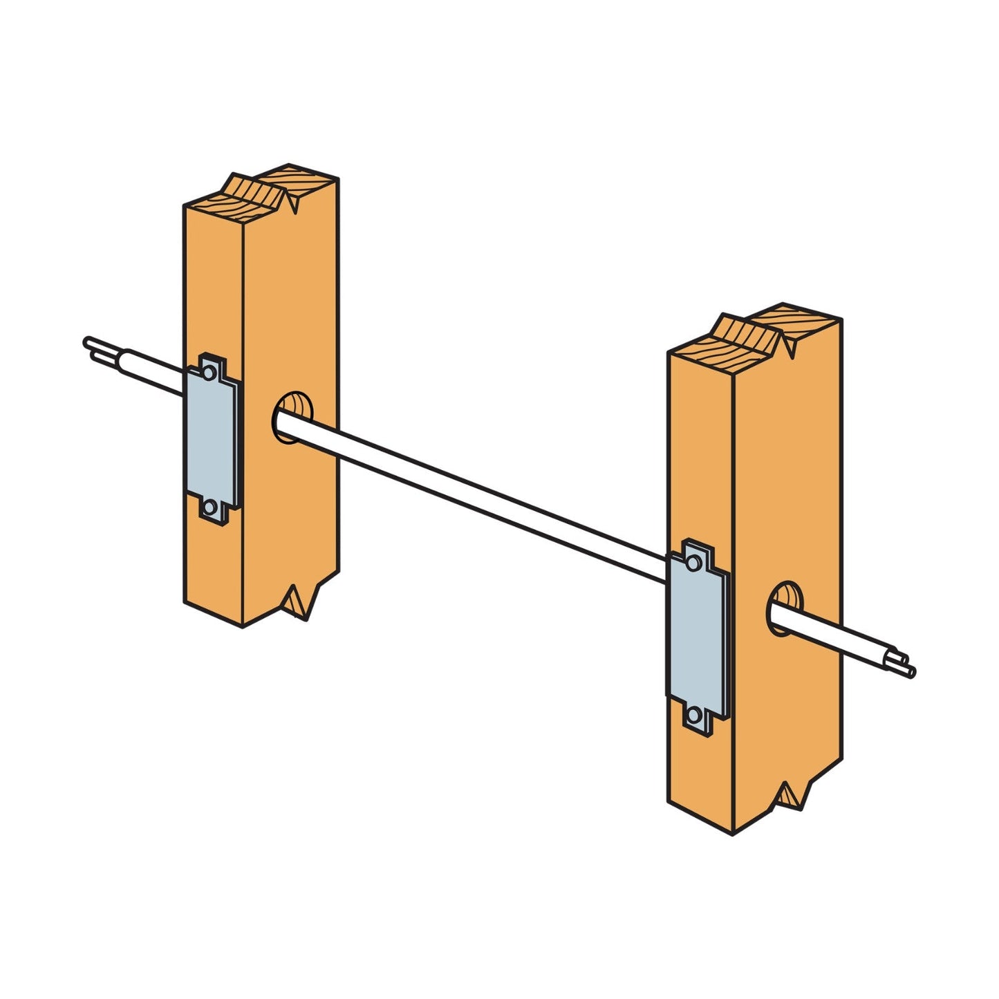 Simpson NS Nail stopper installation