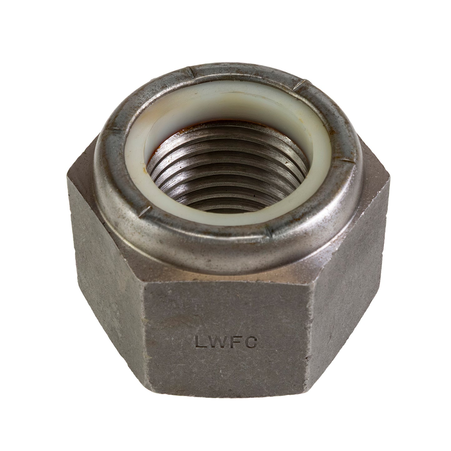 Conquest 2-1/4"-4-1/2 Grade C NU Heavy Nylon Insert Locknut - Plain