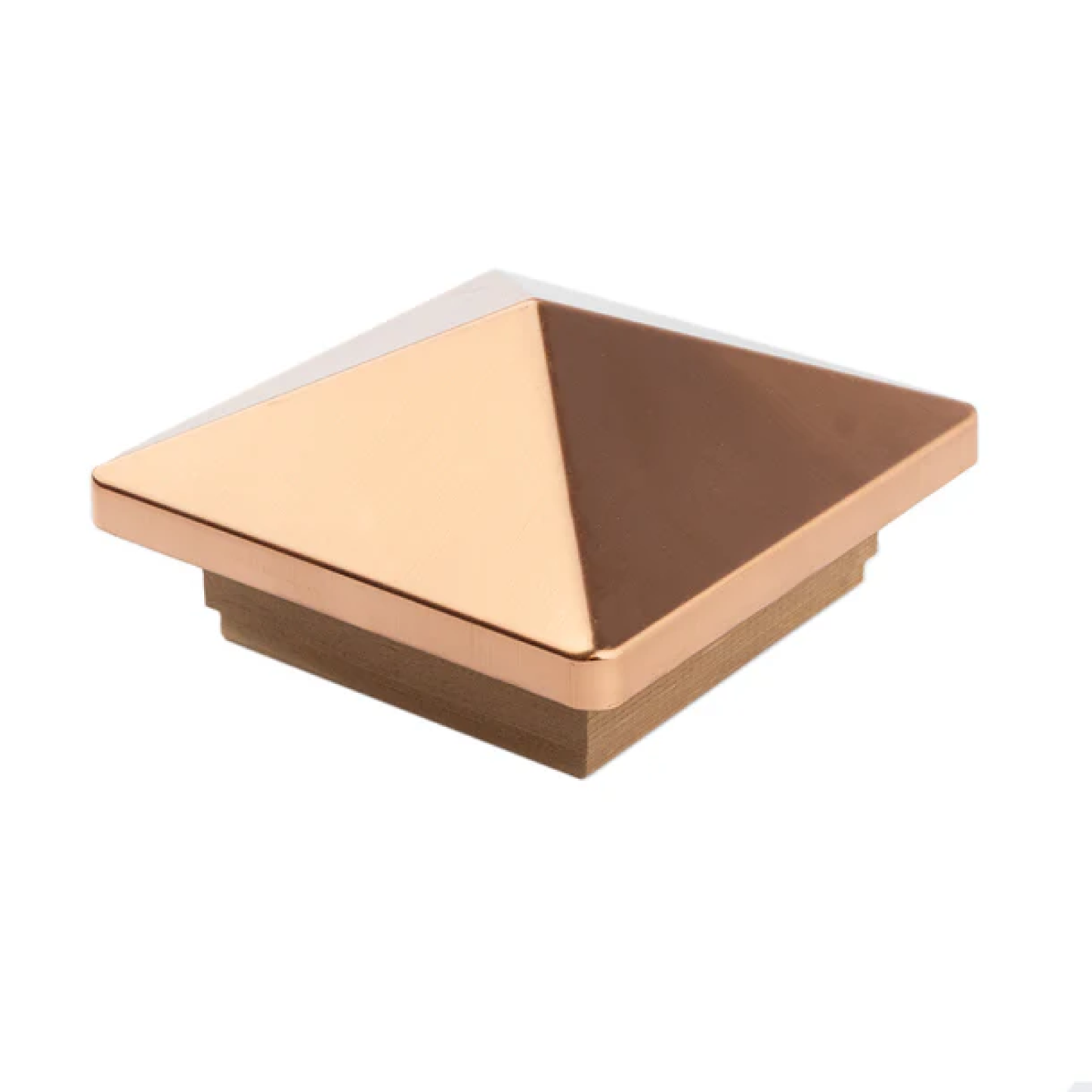 Deckorators 4x4 Victoria High Point Post Cap for Pressure Treated w/Copper Finish