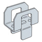 Simpson PSCL-3/8R50 - 3/8" Plywood Sheathing Clips Illustration