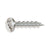 Pan Head Marine Screw with Teeth - 316 Stainless Steel - T10J100PXM shown