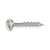 Pan Head Marine Screw with Teeth - 316 Stainless Steel - T10J125PXM shown