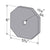 Simpson RP6HDG Retrofit Plate - Hot Dip Galvanized