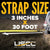 Heavy Duty Tow Strap Recovery Kit | 3