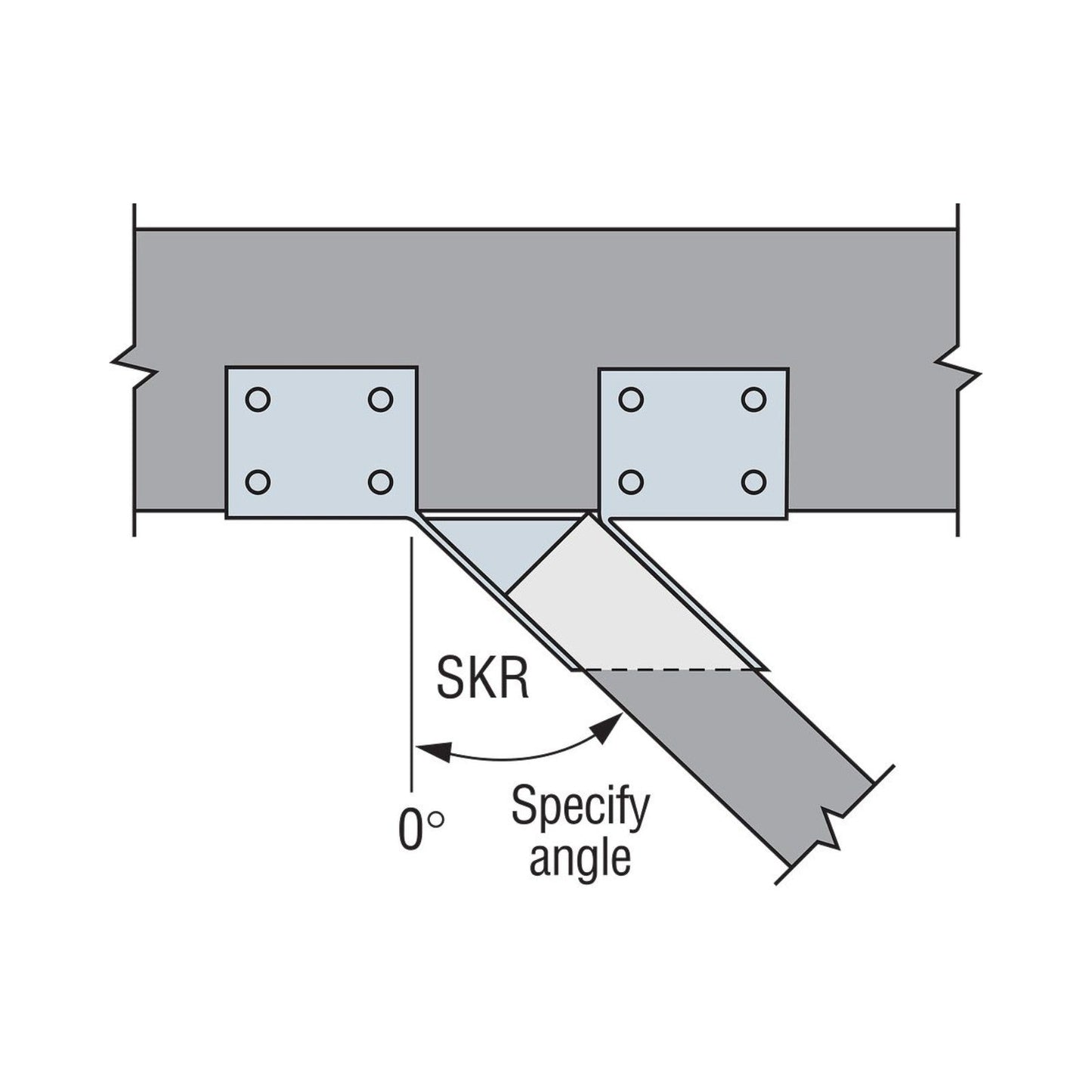 Simpson Light Gauge Joist Hanger