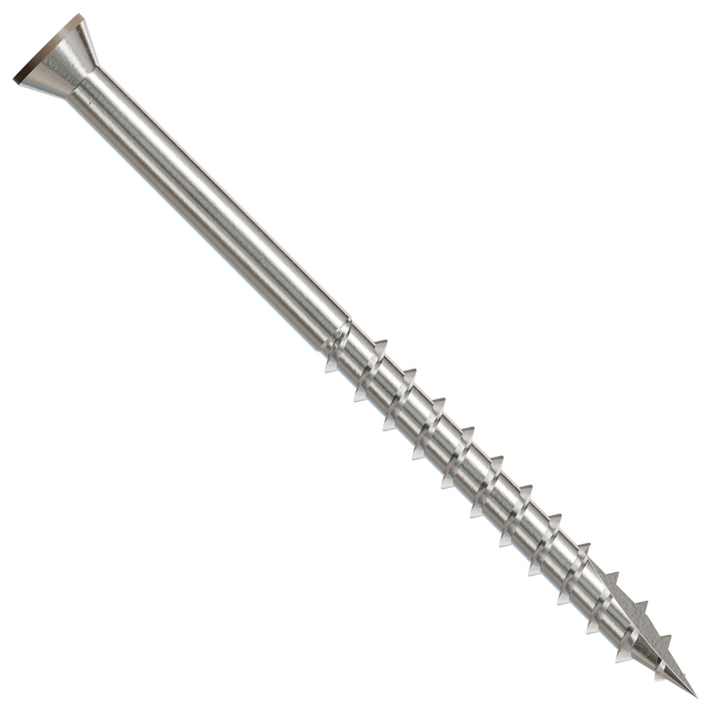 #7 x 2-1/4" Simpson Strong-Tie T15 Trim Head Deck Screw - 305 Stainless Steel, Brown 05, Pkg. 350