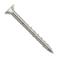 #8 x 1-5/8" Simpson Strong-Tie DWP T20 Flat Head Wood Screw - 305 Stainless Steel, Pkg 4000
