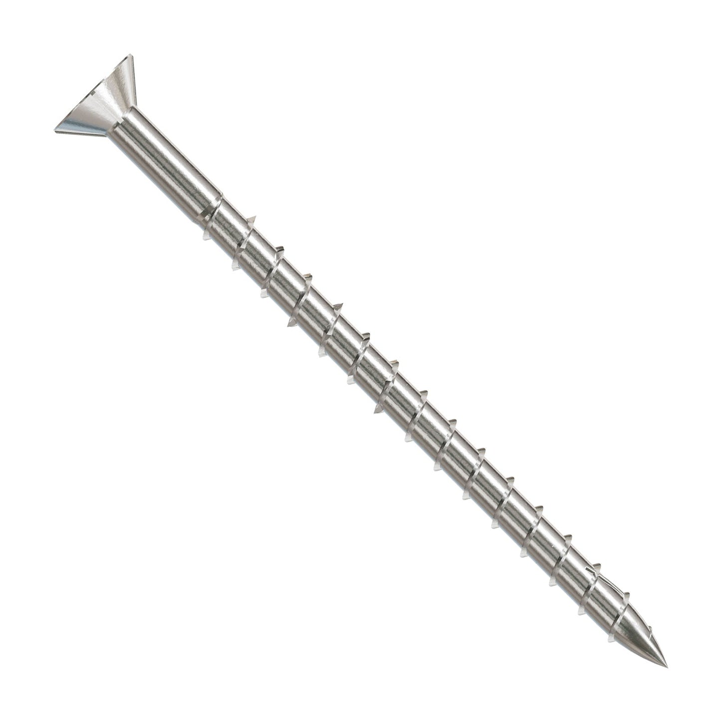 #8 x 2-1/2" Simpson Strong-Tie DWP T20 Flat Head Wood Screw - 305 Stainless Steel, Pkg 1750