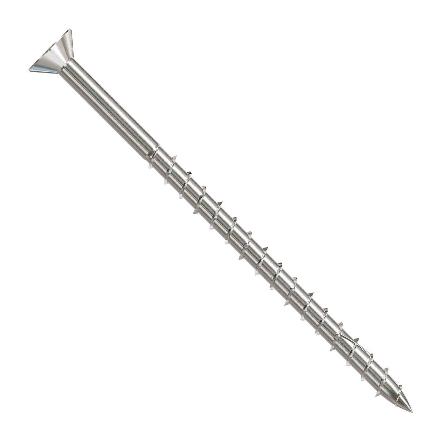 #8 x 3" Simpson Strong-Tie DWP T20 Flat Head Wood Screw - 305 Stainless Steel, Pkg 1 lb