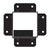 Simpson Strong-Tie Sage-B44 Decorative Post Base For 4x4 Posts - Black Powder Coat, ZMAX