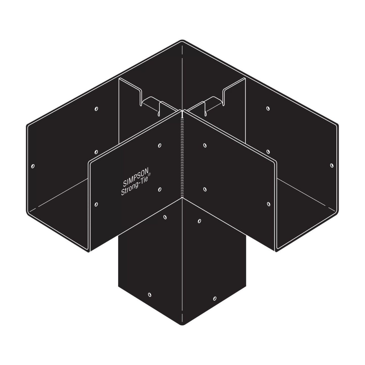 Simpson C66 Sage System 6x6 Decorative Corner Connector