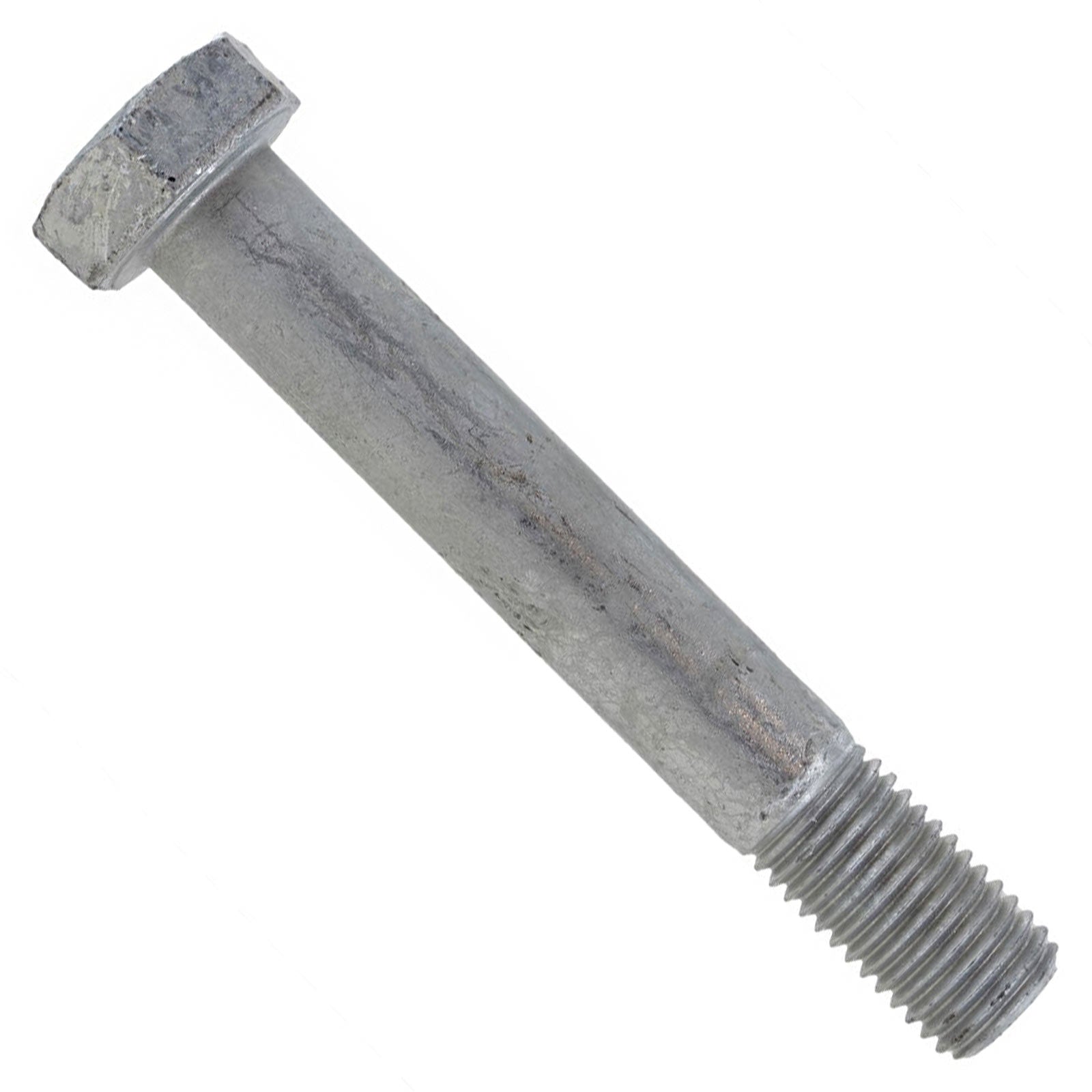 7/8"-9 x 6" Conquest A325 Type 1 Heavy Hex Structural Bolt, Hot Dip Galvanized