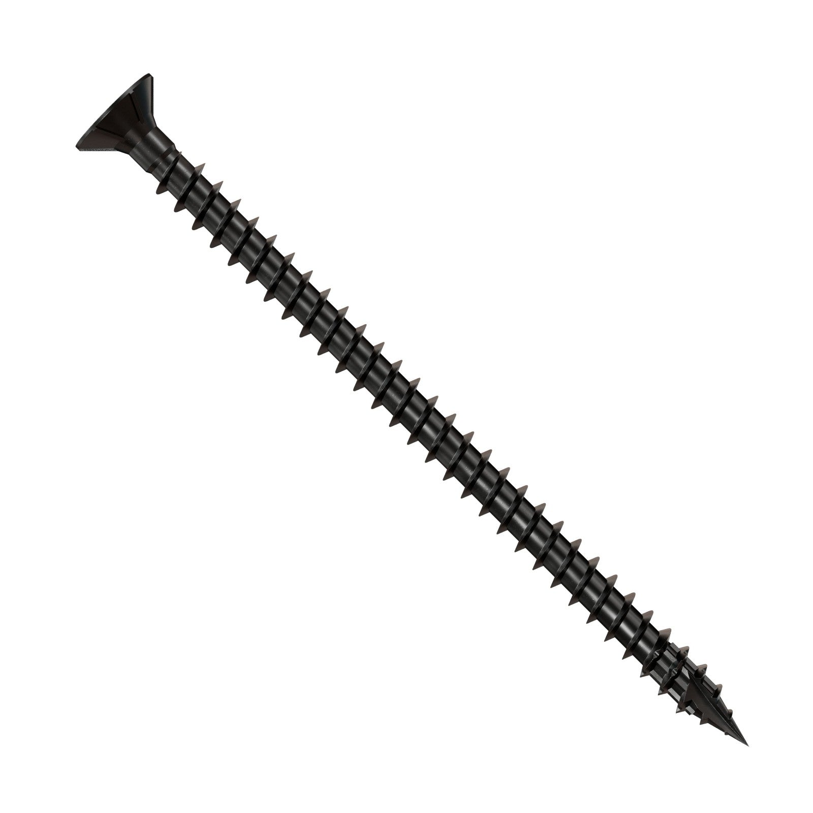 Simpson Strong-Tie Timber CF flat head screw with black e coat