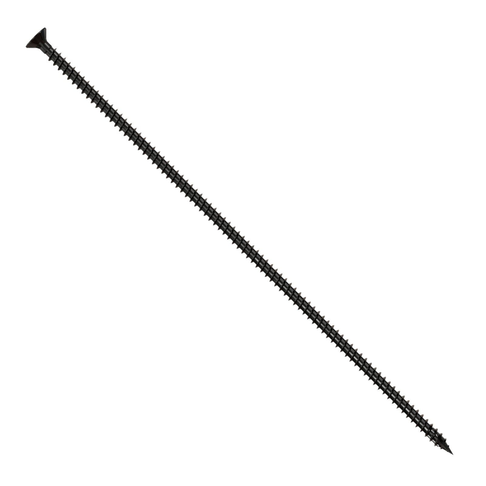 Simpson Strong-Tie Timber CF flat head screw with black e coat