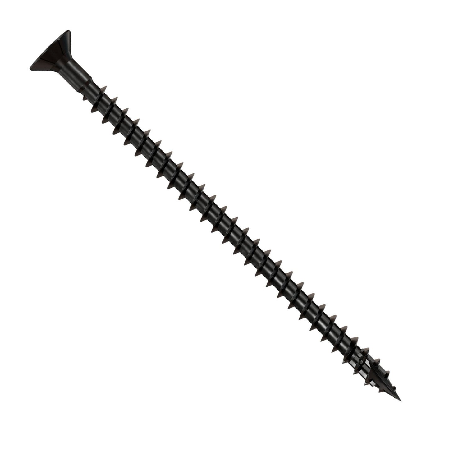 Simpson Strong-Tie Timber CF flat head screw with black e coat