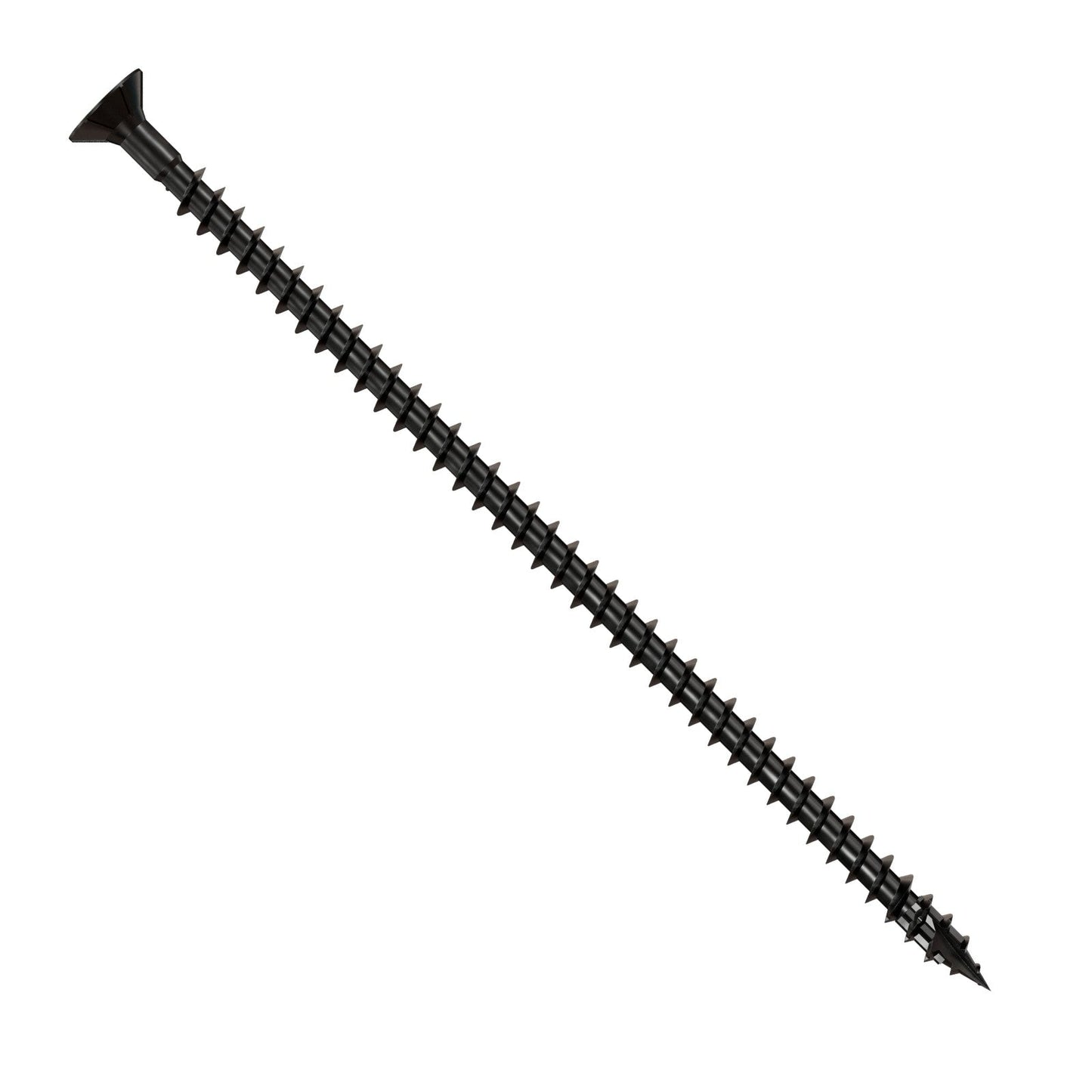 Simpson Strong-Tie Timber CF flat head screw with black e coat