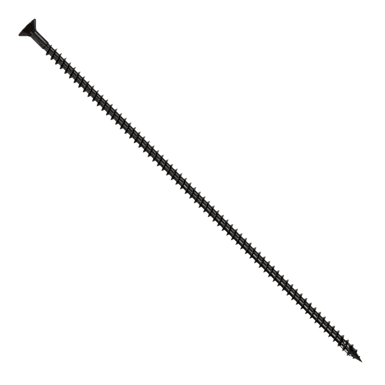 Simpson Strong-Tie Timber CF flat head screw with black e coat