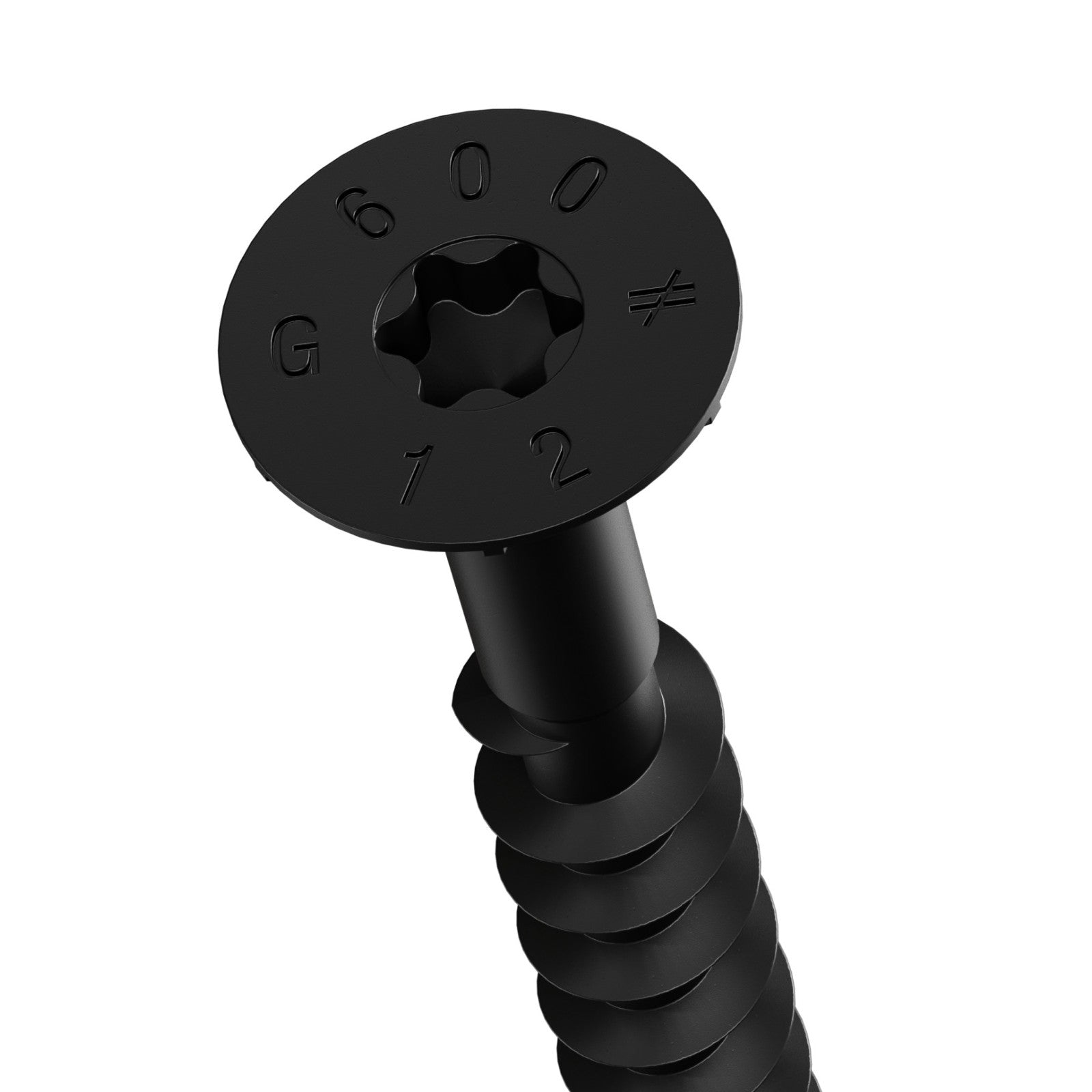 Simpson Strong-Tie Timber CF flat head screw with black e coat